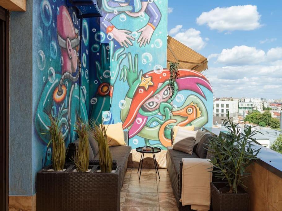 Terrasse Des Plongeurs Apartment Букурещ Екстериор снимка