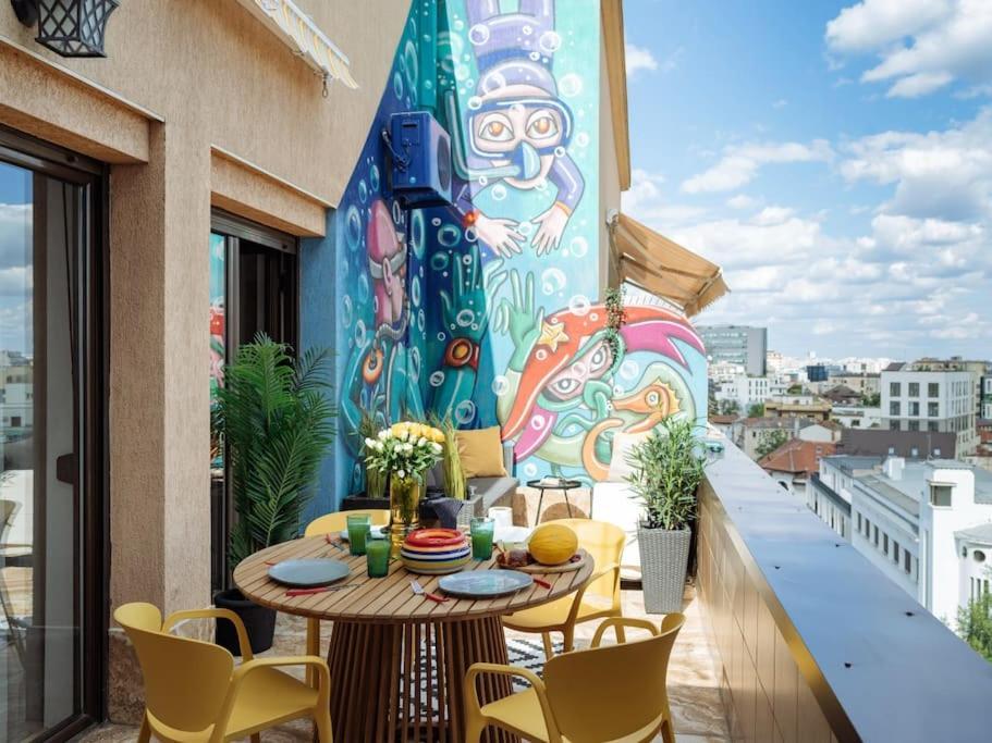 Terrasse Des Plongeurs Apartment Букурещ Екстериор снимка